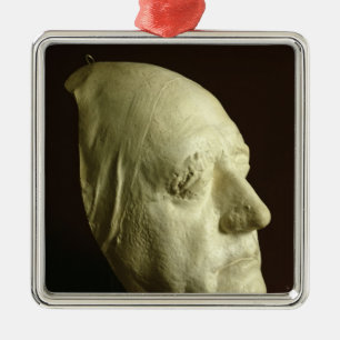 Goethes Maske, 1807 Silbernes Ornament
