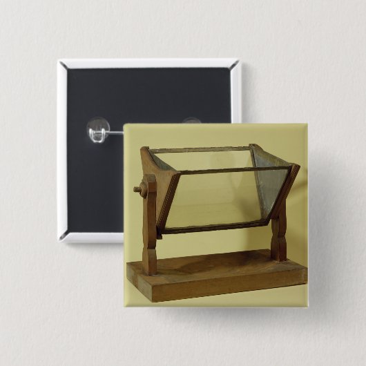 Goethes Wasser-Prisma Button (Vorne & Hinten)