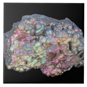 Goethite, der Iridescence zeigt Fliese
