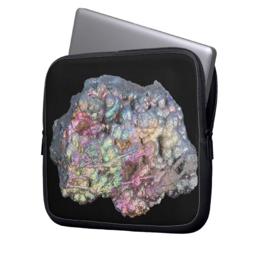 Goethite, der Iridescence zeigt Laptopschutzhülle (Vorderseite Links)