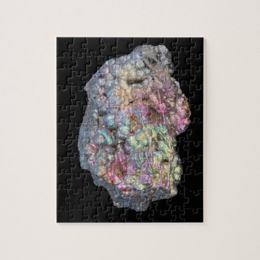 Goethite, der Iridescence zeigt Puzzle (Vertikal)