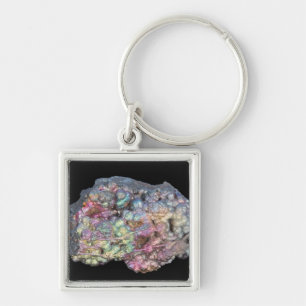 Goethite, der Iridescence zeigt Schlüsselanhänger