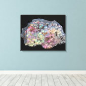 Goethite Showing Iridescence Leinwanddruck (Insitu (Holzboden))