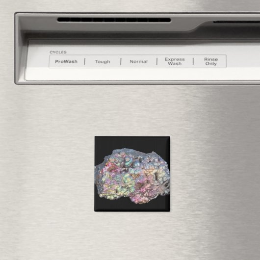 Goethite Showing Iridescence Magnet (In Situ (Geschirrspüler))