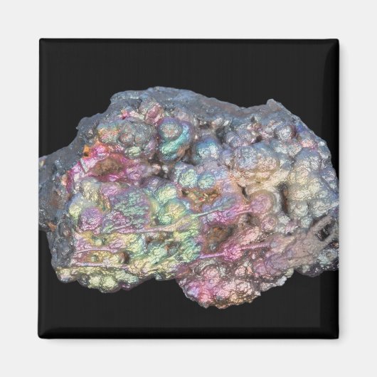 Goethite Showing Iridescence Magnet (Vorne)