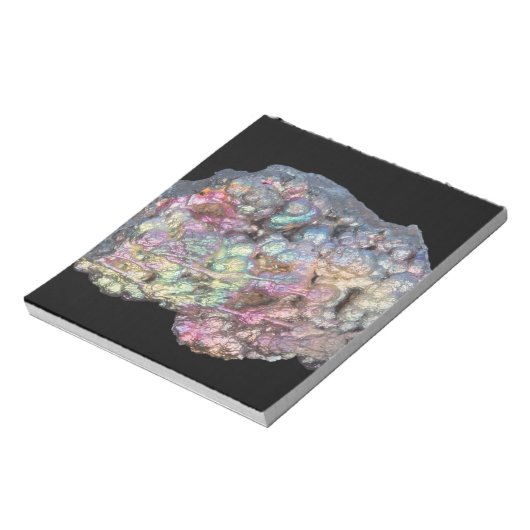 Goethite Showing Iridescence Notizblock (Rotiert)