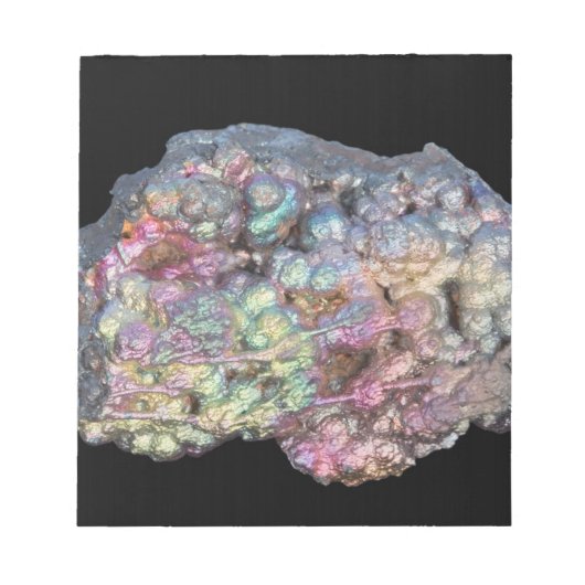 Goethite Showing Iridescence Notizblock (Vorderseite)