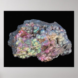 Goethite Showing Iridescence Poster
