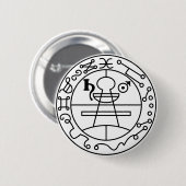 Goetia Siegel von Solomon Button (Vorne & Hinten)