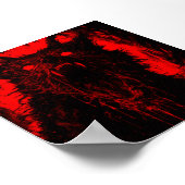 GOETIC FACEPEELER | Matt Paper Print Poster (Ecke)