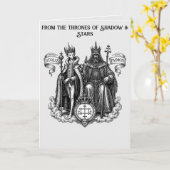 Goetischer Adel Fürst Stolas und König Paimon Karte (Gelbe Blume)