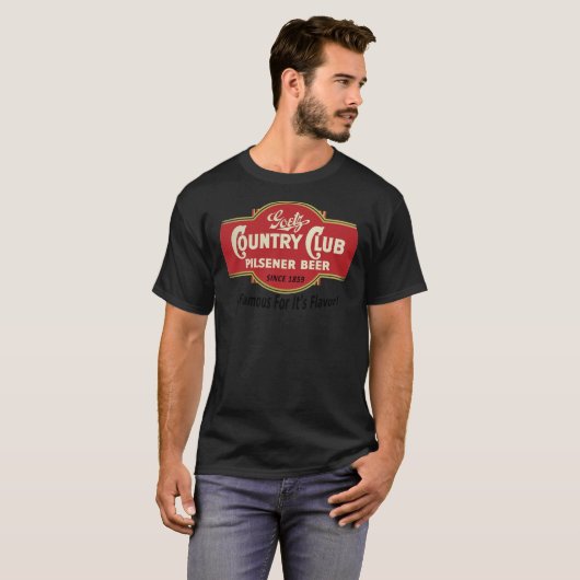 Goetz Country Club Pilsener Beer Essential T - Shi T-Shirt (Vorne ganz)