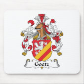 Goetz-Familienwappen Mousepad (Vorne)