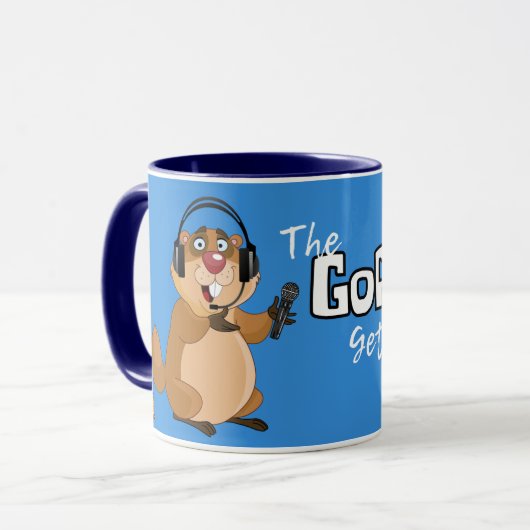 Gofers Get a Grip Tasse (Vorderseite Links)