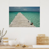 Goff Caye, a popular Barrier Reef Island Poster (Küche)