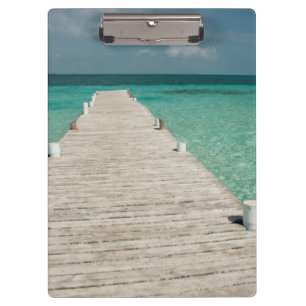 Goff Caye, eine beliebte Barrier-Riff-Insel Klemmbrett