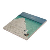 Goff Caye, eine beliebte Insel des Barrier Reef Fliese (Seite)