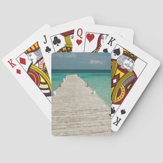Goff Caye, Popular Barrier Reef Island Spielkarten (Rückseite)