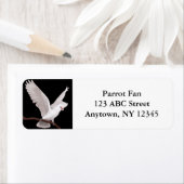 Goffin's Cockatoo-individualisierbares Label (Insitu)