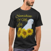 Goffins Cockatoo Parrot Sonnenblume T-Shirt (Vorderseite)