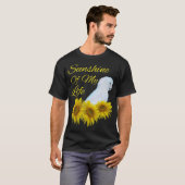 Goffins Cockatoo Parrot Sonnenblume T-Shirt (Vorne ganz)