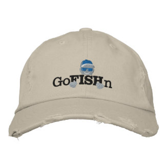 GoFISHn Baseball Cap Bestickte Baseballkappe