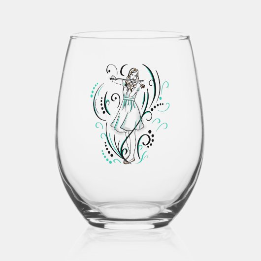 gogelpiephou weinglas ohne stiel (Vorderseite)