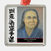 Gogen Yamaguchi Silbernes Ornament (Vorne)