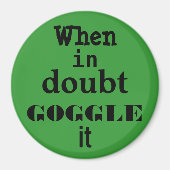 GOGGLE MAGNET (Vorne)