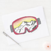 Goggle Reflection Aufkleber (Umschlag)