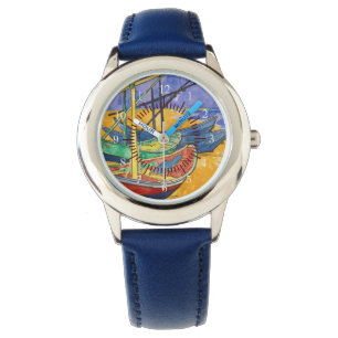 Gogh Boote Heilige Marie Schicksal Frieden Liebe Armbanduhr