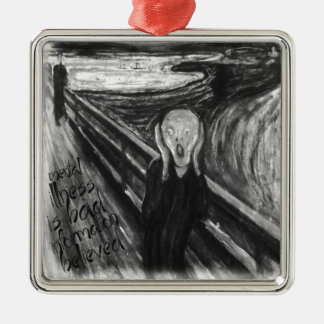 Gogh GeistesRemake: Der Schrei durch Edvard Munch Ornament Aus Metall