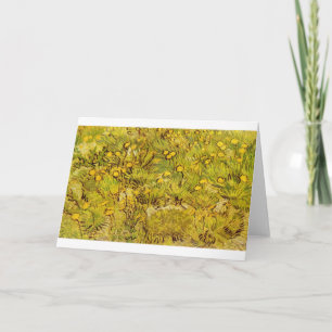 Gogh Gelbe Blüten Verspielte Hochzeit Personalisie Karte