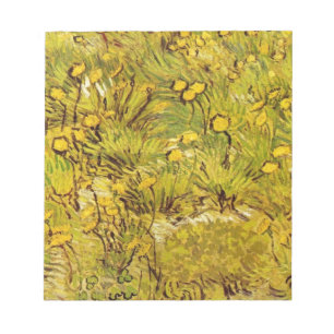 Gogh Gelbe Blüten Verspielte Hochzeit Personalisie Notizblock