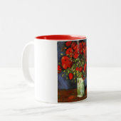 Gogh rotes zweifarbige tasse (Vorderseite Links)