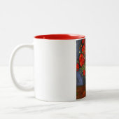Gogh rotes zweifarbige tasse (Links)