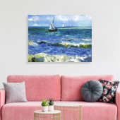Gogh Seascape bei Les Saintes-Maries-de-la-Mer Leinwanddruck (Insitu (Wohnzimmer))