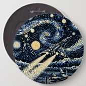 Gogh Ship Gogh Button (Vorne & Hinten)