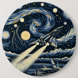 Gogh Ship Gogh Button