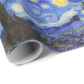 Gogh , “Starry Night” Geschenkpapier (Rolleneckpunkt)