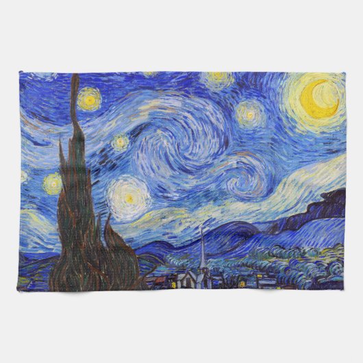 Gogh , “Starry Night” Küchentuch (Horizontal)
