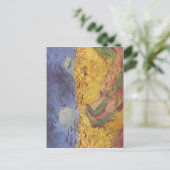 Gogh, Vincent van Getreidefeld mit den Raben 1890 Postkarte (Stehend Vorderseite)