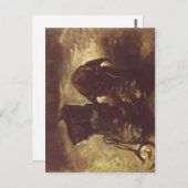 Gogh, Vincent Willem van Stilleben, Ein Paar Schuh Postkarte (Vorne/Hinten)