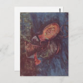 Gogh, Vincent Willem van Stilleben, Ein Paar Schuh Postkarte (Vorne/Hinten)
