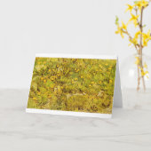 Gogh Yellow Blossoms Whimsical Wedalize Karte (Gelbe Blume)