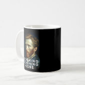 Goghing Goghing Gone Vincent Gogh Spaß Kaffeetasse (Vorderseite Links)