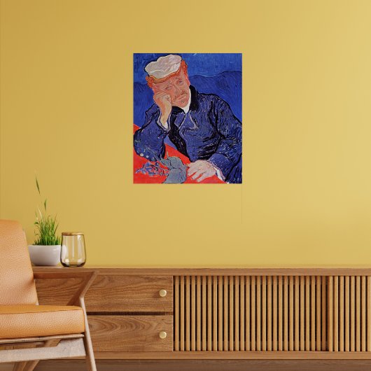 Goghs Gemälde, Porträt von Dr. Gachet, Poster (Wohnzimmer 2)