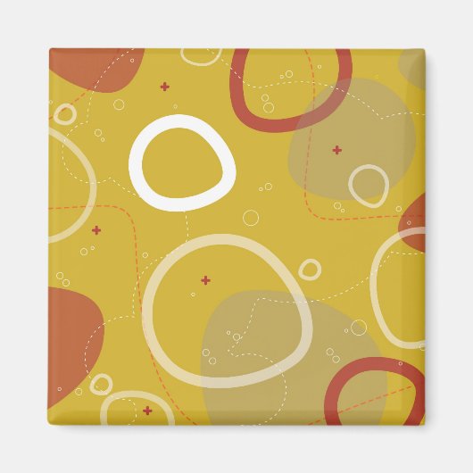 Gogo #1 Abstrakt Magnet (Vorne)