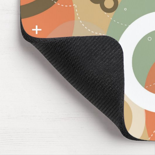 Gogo 4 abstraktes Mousepad (Ecke)