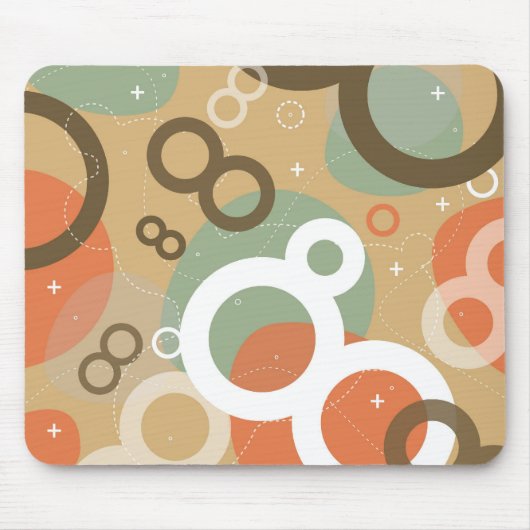 Gogo 4 abstraktes Mousepad (Vorne)